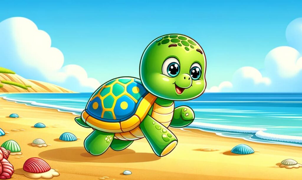 Easy Tutorial: How to Draw Cartoon Turtle
